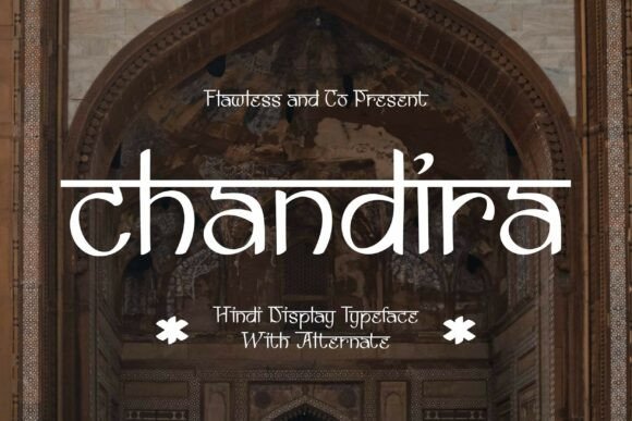Chandira: A Display Font That Elevates Small Business Branding