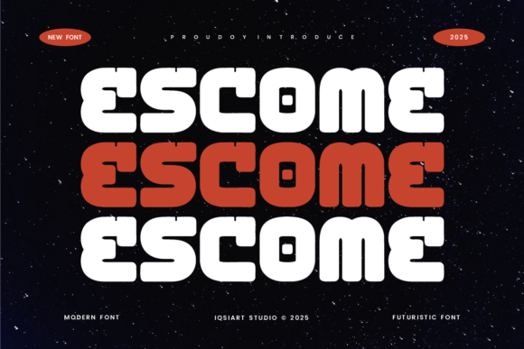 Escome Font Review: Bold Digital Typography
