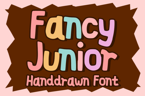 Fancy Junior Font: A Display Typeface for Editorial Design