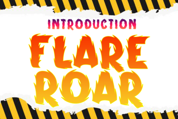 Flare Roar: A Display Font That Brings Personality to Editorial Design