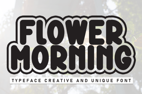 Flower Morning Font: Adding Soft Dimension to Web Headers