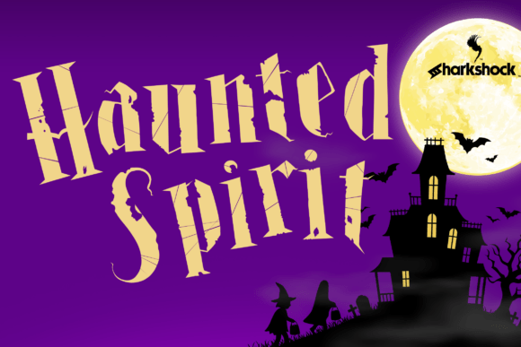 Haunted Spirit: A Halloween Display Font with Editorial Charm