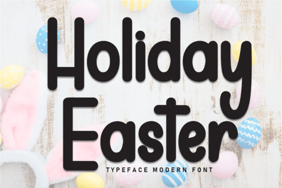 Holiday Easter Font: Warm Branding for Small Business