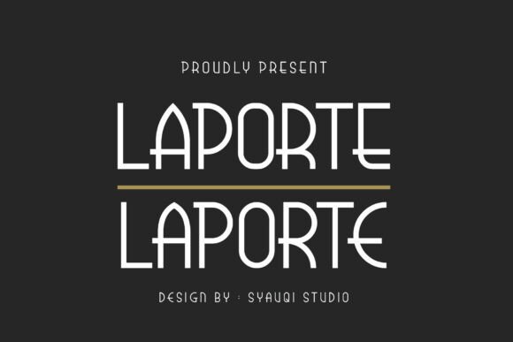 Laporte Font: A Modern Sans Serif for Brand Identity
