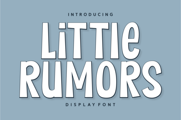 Little Rumors Font: A Summer Vibe for Brand Identity