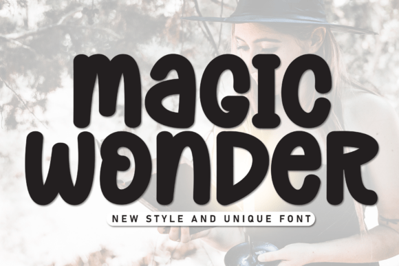 Magic Wonder: A Whimsical Display Font for Creative Campaigns