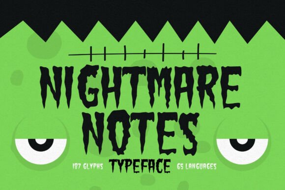 Nightmare Notes Font: Adding Personality to Editorial Layouts
