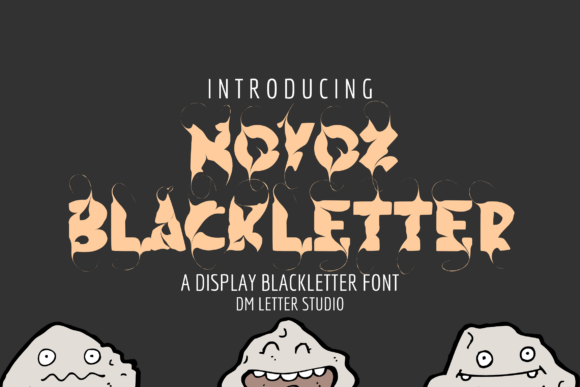 Novox Blackletter Font Review for Web Design