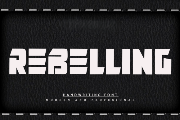 Rebeling Font: Warm Branding for Small Business