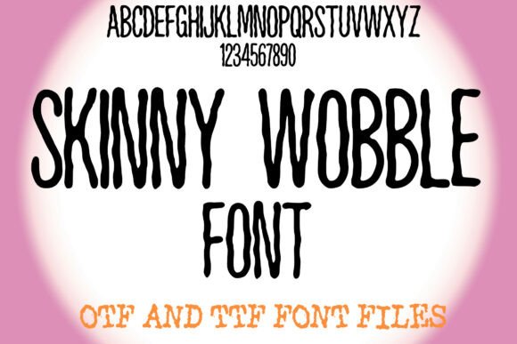 Skinny Wobble Font: Playful Typography for Digital Campaigns