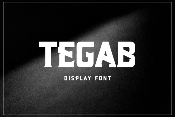 Tegab: A Bold Display Font That Elevates Modern Web Design